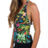 Studio Session 135 Edit Halter Supportive Tankini Top