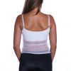 TS5B7892 Mesh Body Scoop Neck Cami