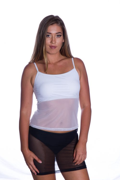 TS5B7900 Mesh Skort - Mesh Skirt with Built in Bikini bottoms