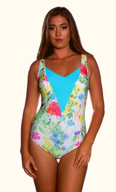 M086 TrwAq 1 V Front One Piece