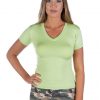 studio_session-1213 V neck short sleeve top-Sale