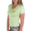studio_session-1214 V neck short sleeve top-Sale