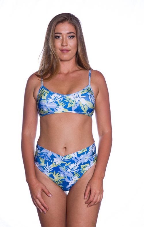 ts5b7597 V neck crop bikini top