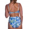 ts5b7601 V neck crop bikini top