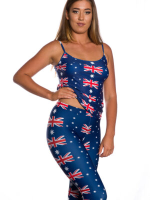ts5b7673 Singlet top - Australian Flag