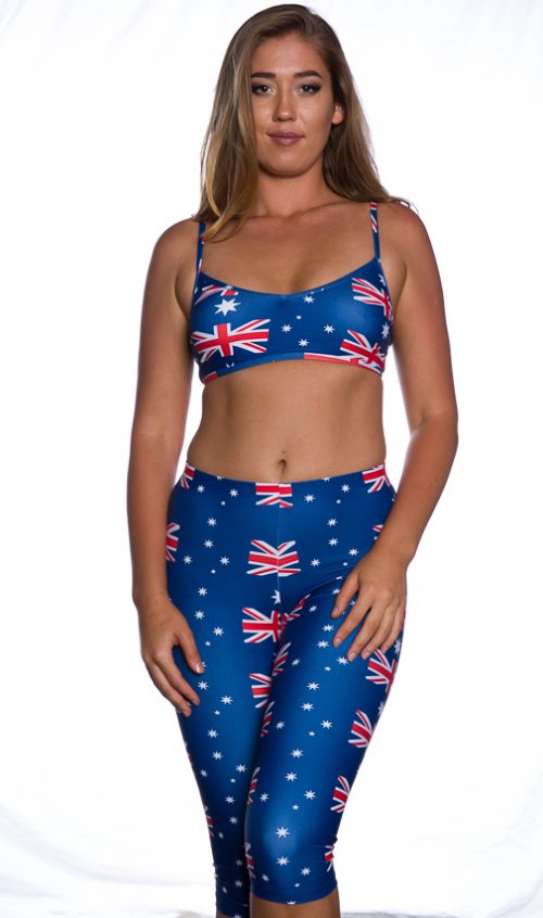 ts5b7677 Wet & dry leggings 3/4 leg