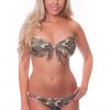 IMG_6121 Twisted booster Bow tie Bikini Bandeau Top