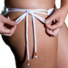 p105 p015 s015 Loop Beaded Scrunched Bikini Set