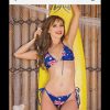 Lysa Aus Bik Beaded Slide-able Supportive triangle-OZ